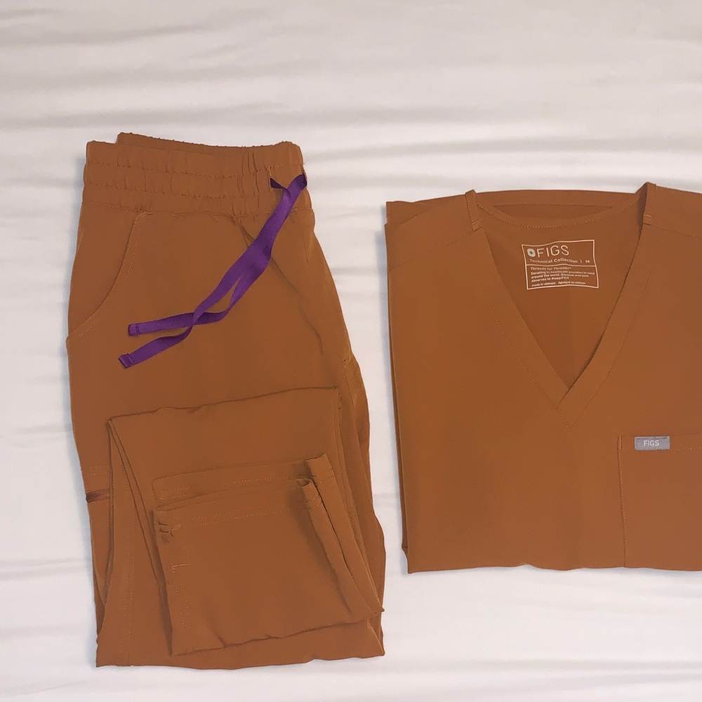 FIGS Atlantic Fall NWOT!! high waist Medium Tall SET
